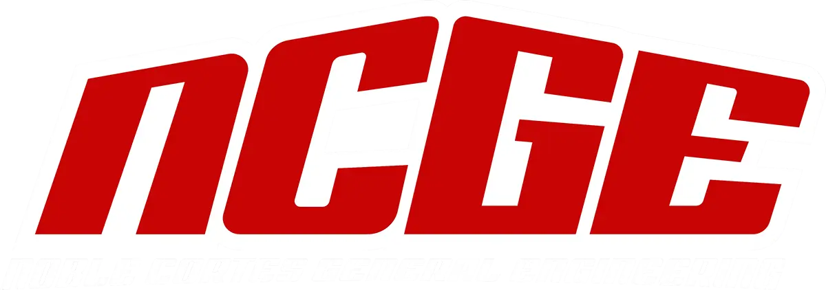 NCGE Logo White