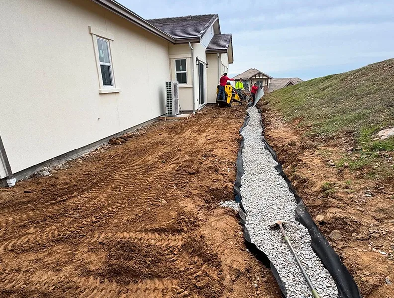 French Drain Install