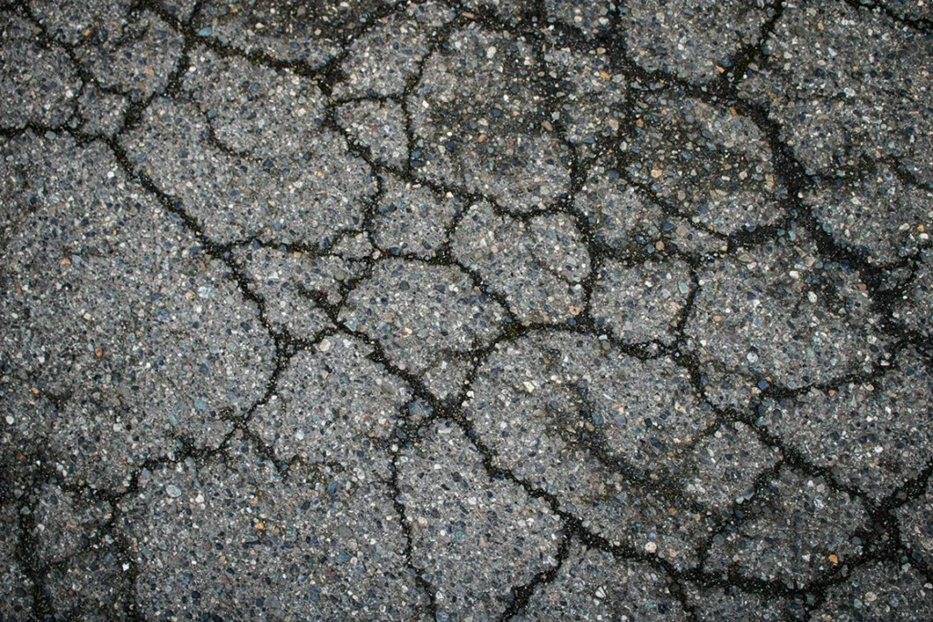 Everything You Need to Know About Asphalt Driveways 2 Asphalt with alligator cracking